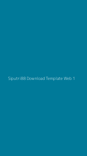 Tampilan Antarmuka Aplikasi Siputri88 Download Template Web - 1