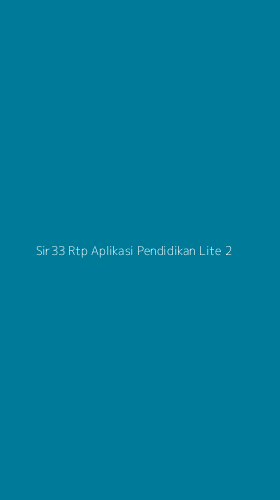 Tampilan Antarmuka Aplikasi Sir33 Rtp Aplikasi Pendidikan Lite - 2