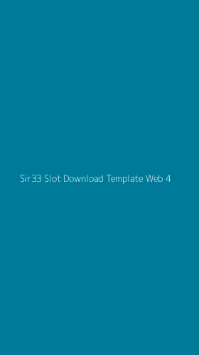 Tampilan Antarmuka Aplikasi Sir33 Slot Download Template Web - 4