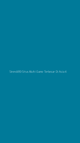 Tampilan Antarmuka Aplikasi Sirendi89 Situs Multi Game Terbesar Di Asia - 4