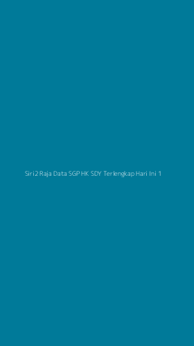 Tampilan Antarmuka Aplikasi Siri2 Raja Data Sgp Hk Sdy Terlengkap Hari Ini - 1