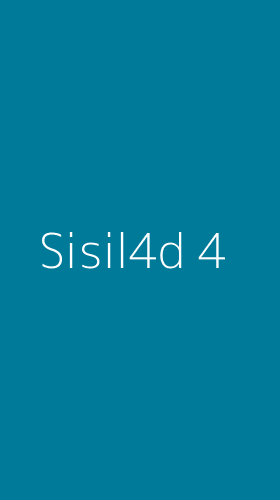 Tampilan Antarmuka Aplikasi Sisil4d - 4