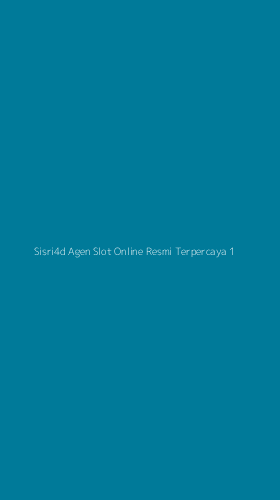 Tampilan Antarmuka Aplikasi Sisri4d Agen Slot Online Resmi Terpercaya - 1