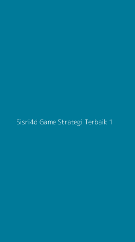 Tampilan Antarmuka Aplikasi Sisri4d Game Strategi Terbaik - 1
