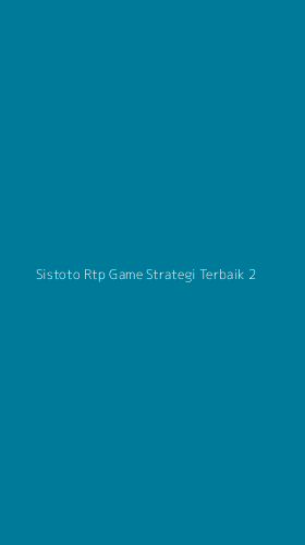 Tampilan Antarmuka Aplikasi Sistoto Rtp Game Strategi Terbaik - 2