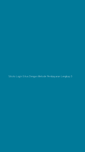 Tampilan Antarmuka Aplikasi Sitoto Login Situs Dengan Metode Pembayaran Lengkap - 3
