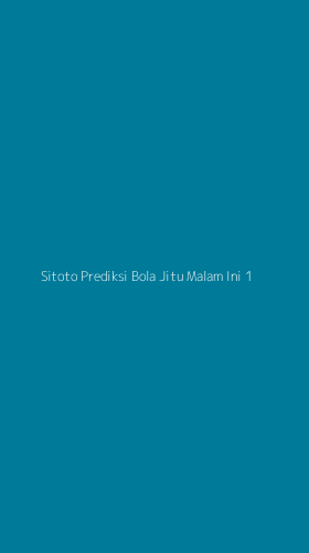 Tampilan Antarmuka Aplikasi Sitoto Prediksi Bola Jitu Malam Ini - 1