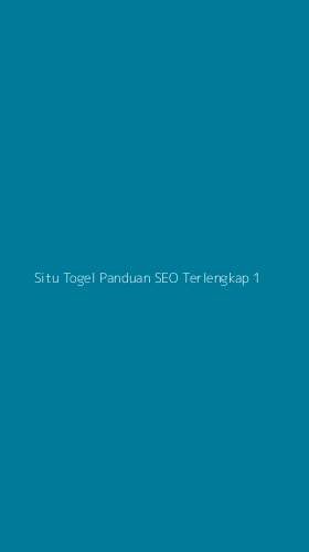 Tampilan Antarmuka Aplikasi Situ Togel Panduan Seo Terlengkap - 1