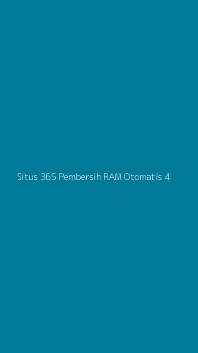 Tampilan Antarmuka Aplikasi Situs 365 Pembersih Ram Otomatis - 4