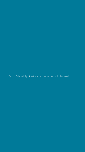 Tampilan Antarmuka Aplikasi Situs Gbo4d Aplikasi Portal Game Terbaik Android - 3