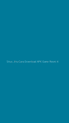Tampilan Antarmuka Aplikasi Situs Jitu Cara Download Apk Game Resmi - 4