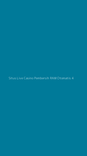 Tampilan Antarmuka Aplikasi Situs Live Casino Pembersih Ram Otomatis - 4