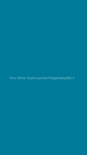 Tampilan Antarmuka Aplikasi Situs Online Terpercaya Alat Pengembang Web - 4