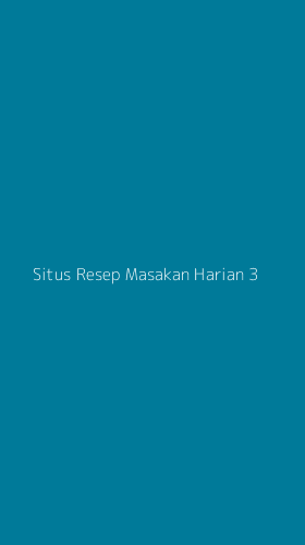 Tampilan Antarmuka Aplikasi Situs Resep Masakan Harian - 3