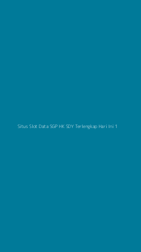Tampilan Antarmuka Aplikasi Situs Slot Data Sgp Hk Sdy Terlengkap Hari Ini - 1