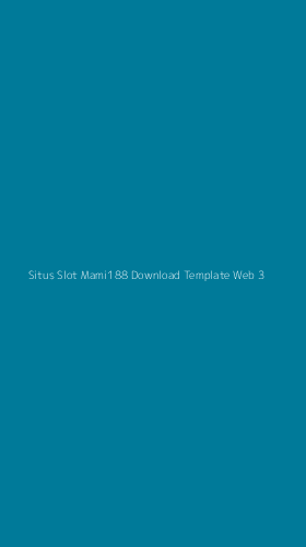 Tampilan Antarmuka Aplikasi Situs Slot Mami188 Download Template Web - 3
