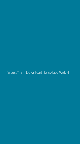 Tampilan Antarmuka Aplikasi Situs718 - Download Template Web - 4