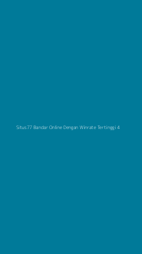 Tampilan Antarmuka Aplikasi Situs77 Bandar Online Dengan Winrate Tertinggi - 4