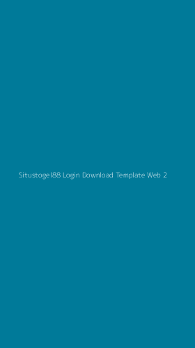 Tampilan Antarmuka Aplikasi Situstogel88 Login Download Template Web - 2