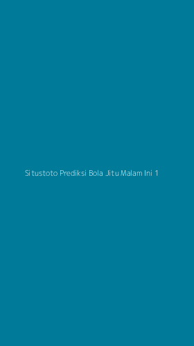 Tampilan Antarmuka Aplikasi Situstoto Prediksi Bola Jitu Malam Ini - 1