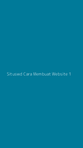 Tampilan Antarmuka Aplikasi Situswd Cara Membuat Website - 1