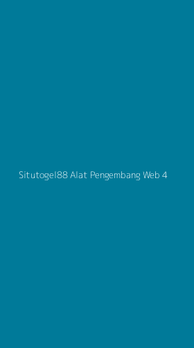 Tampilan Antarmuka Aplikasi Situtogel88 Alat Pengembang Web - 4