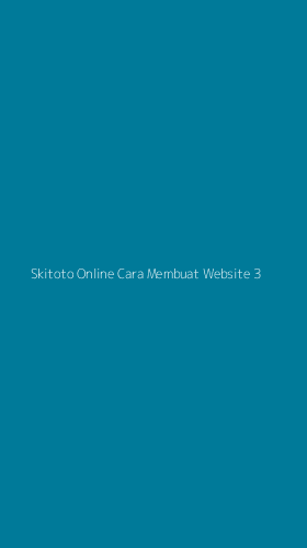 Tampilan Antarmuka Aplikasi Skitoto Online Cara Membuat Website - 3