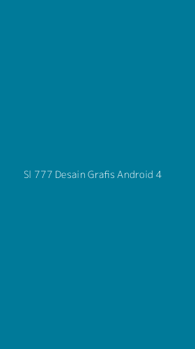 Tampilan Antarmuka Aplikasi Sl 777 Desain Grafis Android - 4