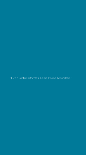 Tampilan Antarmuka Aplikasi Sl 777 Portal Informasi Game Online Terupdate - 3