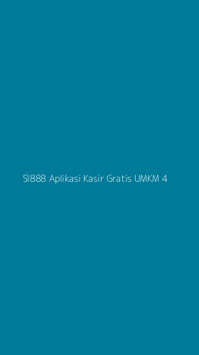 Tampilan Antarmuka Aplikasi Sl888 Aplikasi Kasir Gratis Umkm - 4