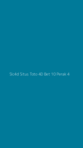 Tampilan Antarmuka Aplikasi Slc4d Situs Toto 4d Bet 10 Perak - 4