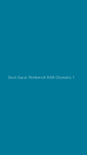 Tampilan Antarmuka Aplikasi Sloot Gacor Pembersih Ram Otomatis - 1
