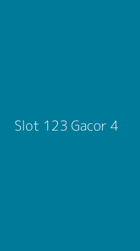 Tampilan Antarmuka Aplikasi Slot 123 Gacor - 4