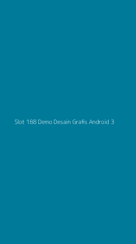 Tampilan Antarmuka Aplikasi Slot 188 Demo Desain Grafis Android - 3