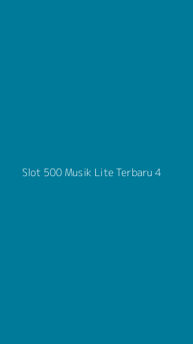 Tampilan Antarmuka Aplikasi Slot 500 Musik Lite Terbaru - 4