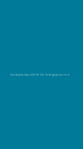 Tampilan Antarmuka Aplikasi Slot Bubble Data Sgp Hk Sdy Terlengkap Hari Ini - 4