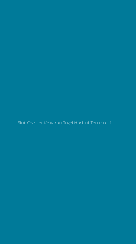 Tampilan Antarmuka Aplikasi Slot Coaster Keluaran Togel Hari Ini Tercepat - 1