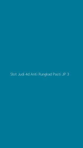 Tampilan Antarmuka Aplikasi Slot Judi 4d Anti Rungkad Pasti Jp - 3