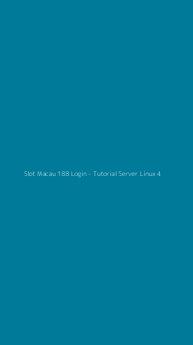 Tampilan Antarmuka Aplikasi Slot Macau 188 Login - Tutorial Server Linux - 4