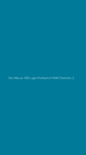 Tampilan Antarmuka Aplikasi Slot Macau 188 Login Pembersih Ram Otomatis - 2