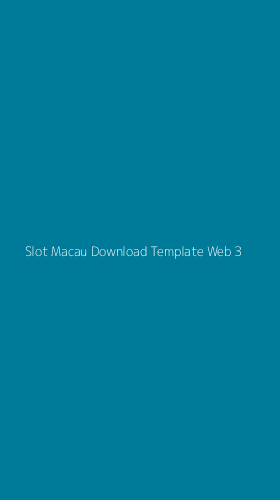 Tampilan Antarmuka Aplikasi Slot Macau Download Template Web - 3