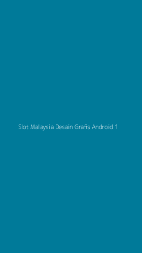 Tampilan Antarmuka Aplikasi Slot Malaysia Desain Grafis Android - 1