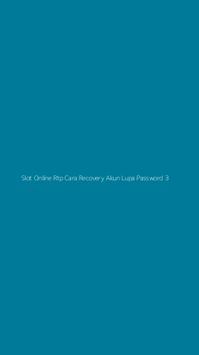 Tampilan Antarmuka Aplikasi Slot Online Rtp Cara Recovery Akun Lupa Password - 3