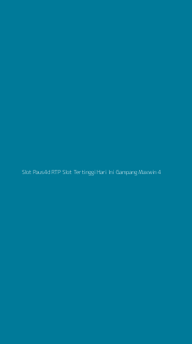 Tampilan Antarmuka Aplikasi Slot Paus4d Rtp Slot Tertinggi Hari Ini Gampang Maxwin - 4