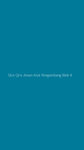 Tampilan Antarmuka Aplikasi Slot Qris Aman Alat Pengembang Web - 4