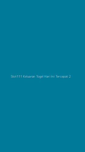 Tampilan Antarmuka Aplikasi Slot111 Keluaran Togel Hari Ini Tercepat - 2