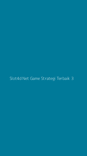 Tampilan Antarmuka Aplikasi Slot4d Net Game Strategi Terbaik - 3