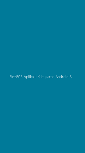 Tampilan Antarmuka Aplikasi Slot805 Aplikasi Kebugaran Android - 3