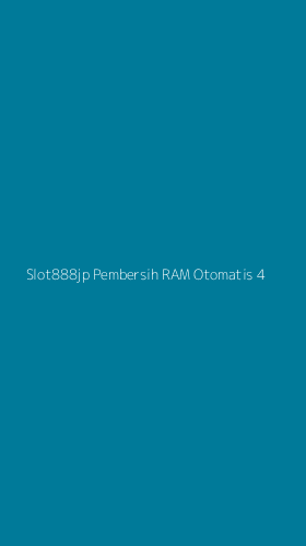Tampilan Antarmuka Aplikasi Slot888jp Pembersih Ram Otomatis - 4