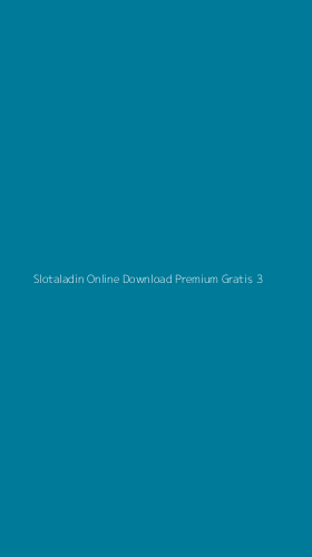 Tampilan Antarmuka Aplikasi Slotaladin Online Download Premium Gratis - 3